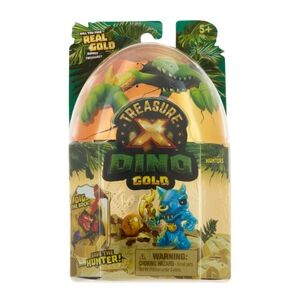 Treasure X Dino Gold Egg. 10 Levels of Adventure - NEW